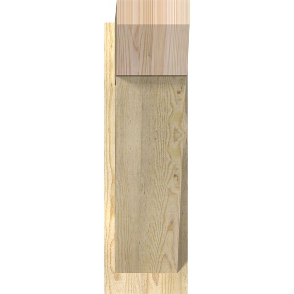 Traditional Slat Rough Sawn Outlooker, Douglas Fir, 8W X 26D X 26H